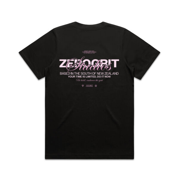 Zerogrit Studios Pink - AS Colour Womens Heavy Tee Thumbnail