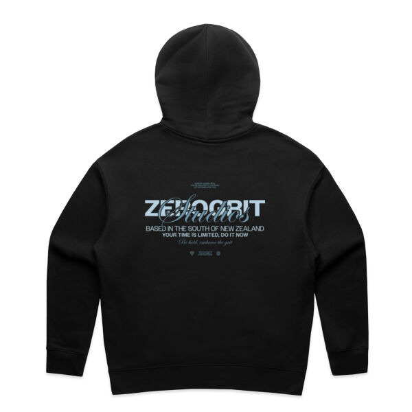Zerogrit Studios Blue - AS Colour Womens Relax Hood Thumbnail